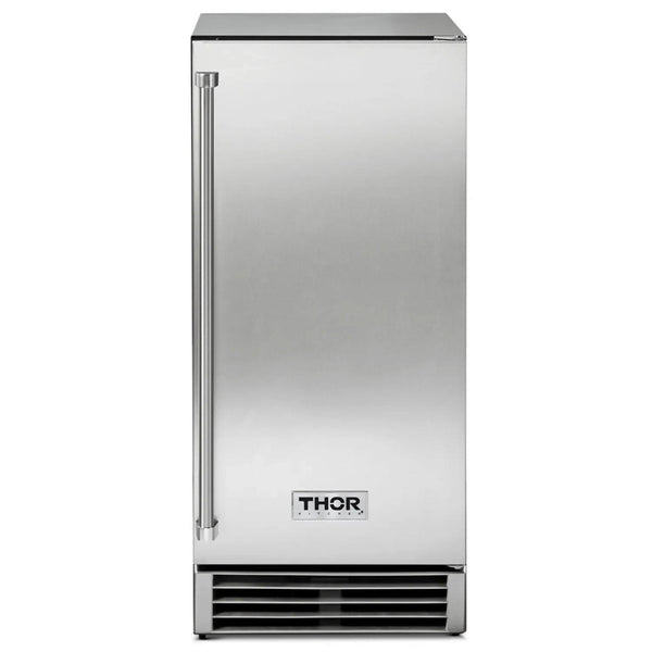 Thor Kitchen - 15 inch Built - In Ice Maker - Stainless Steel TIM1501